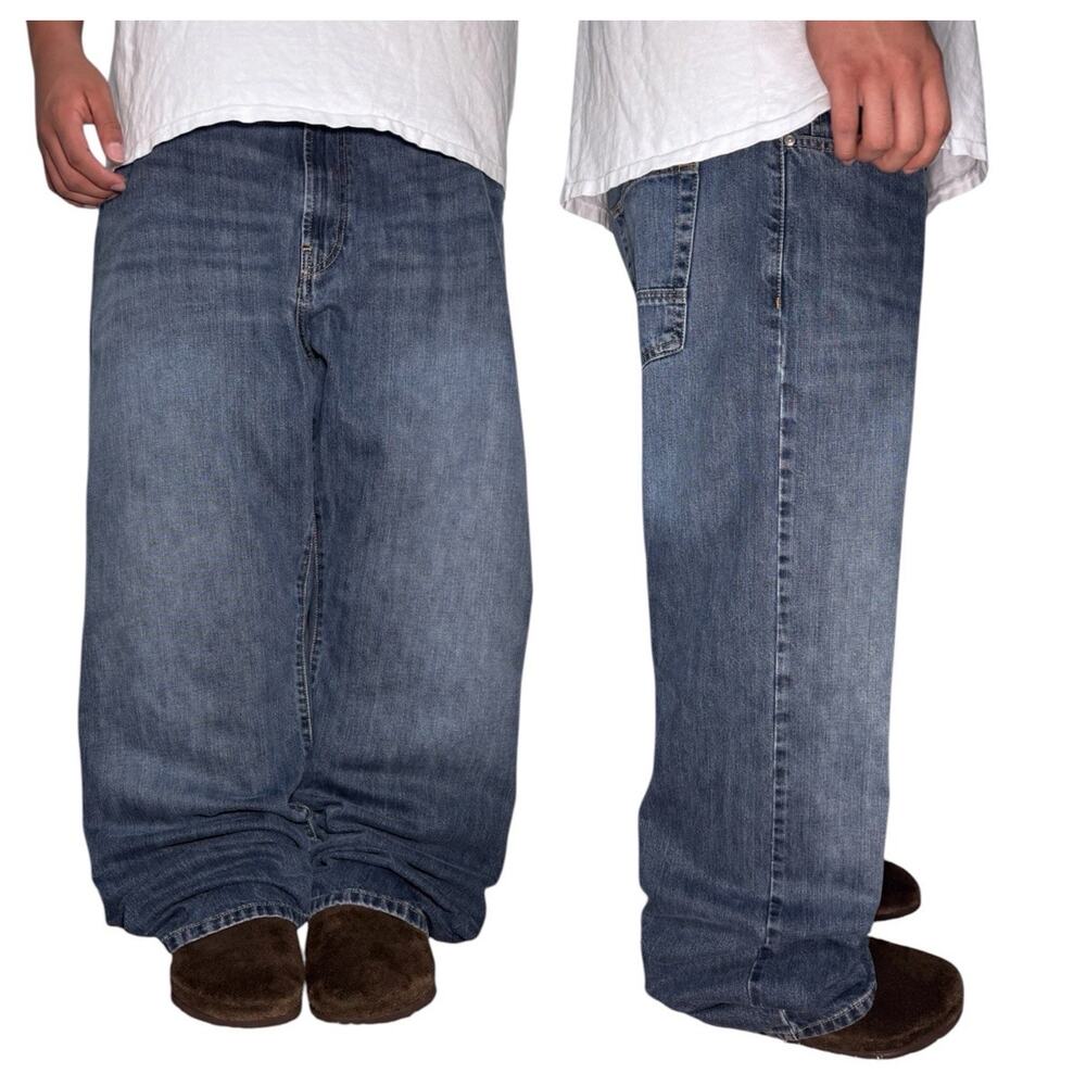 Loose Fit Nautica y2k Jeans 42x30 Wide Leg Skater Type